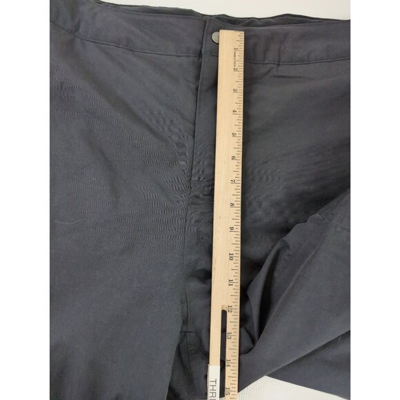 Lands End Snow Pants Womens 1X Black Waterproof Insulated Outdoor Ski Chore - Picture 13 of 16